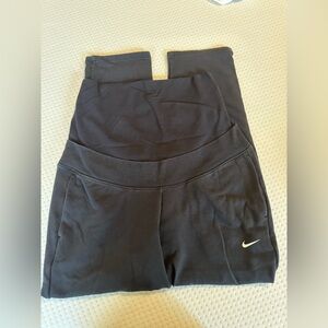 Nike Black Maternity Sweatpants